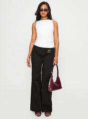 Lucetta Wide Leg Pant Black
