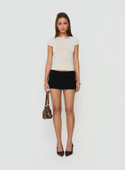 Avena Backless Top Cream