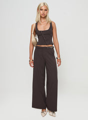 Miku Pants Brown