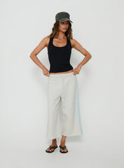 Dojo 3/4 Track Pants Grey Marle