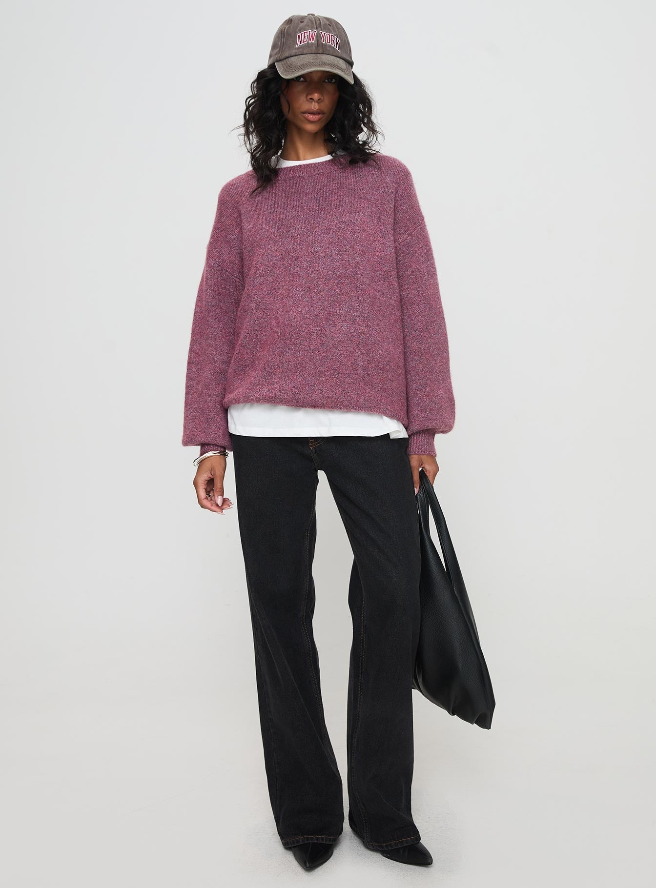 Ryanna Sweater Burgundy