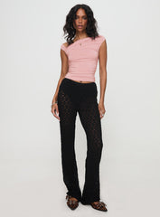 Call It What You Want Mesh Pants Black