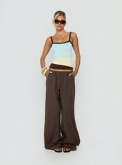 Maezo Spliced Tank Top Blue / Yellow
