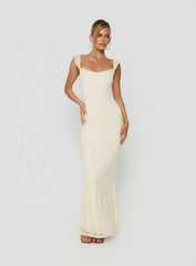 Beacall Maxi Dress Lemon