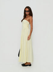 So Far So Good Maxi Dress Butter