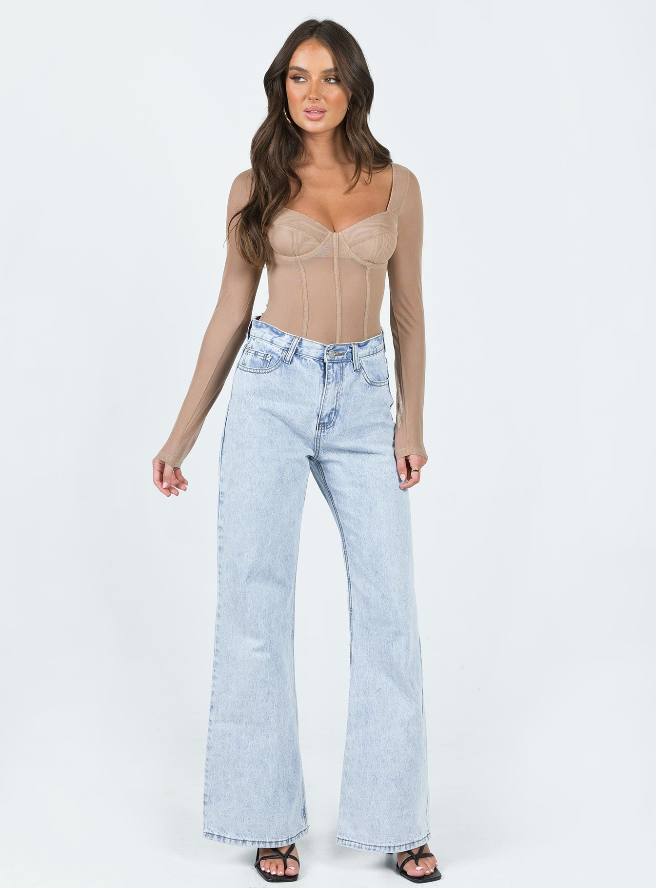 Leonie Bodysuit Beige