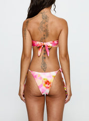 Drench Bikini Bottoms Pink Floral
