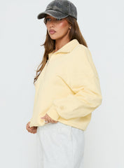 Rozanna 1/4 Zip Jumper Butter