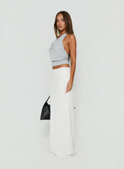Jodie Maxi Skirt White
