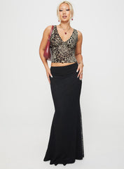 Honeymoon Stage Top Leopard