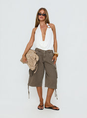 Lanelle Ring Detail Top White