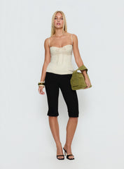 Hildy Tie Back Top Butter