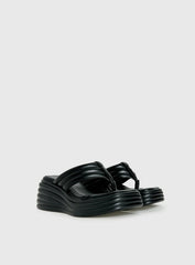 Therapy Flames Platform Sandals Black