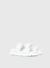 Ma Belle Sandals All White
