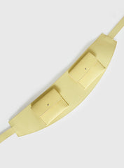 Burbank Woven Pocket Belt Yellow