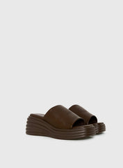 Therapy Flaunt Platform Sandals Brown