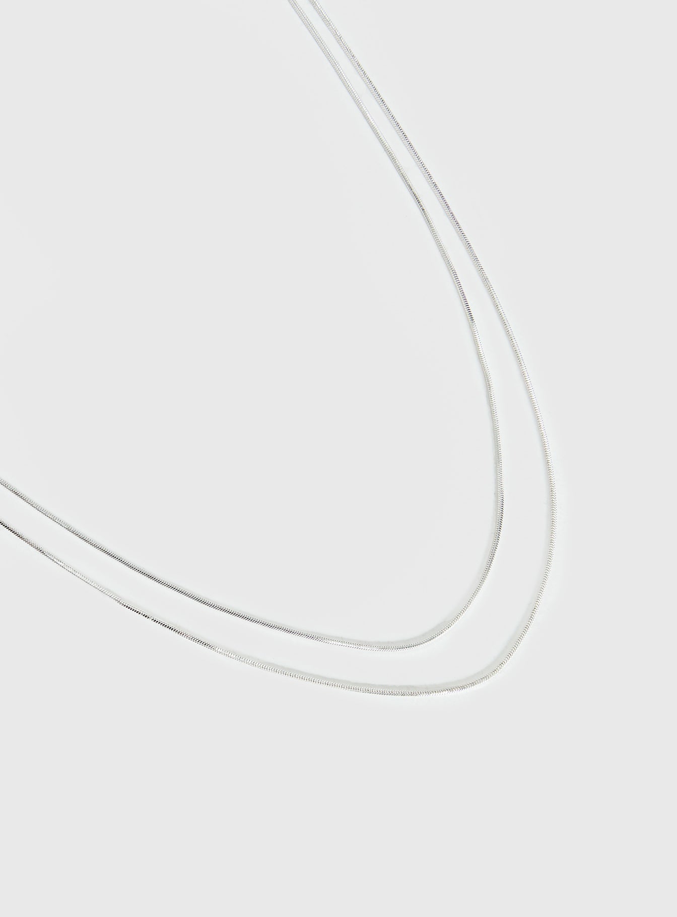 Dressed Up Dainty Chain Belt Silver