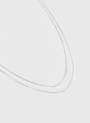 Dressed Up Dainty Chain Belt Silver