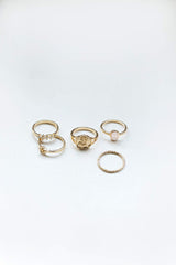 Sonia Ring Pack Gold