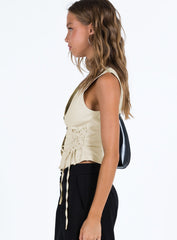 Stavia Vest Top Cream