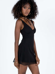 Zuba Mini Dress Black