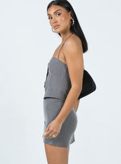 Luca Set Grey Stripe