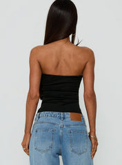 Namari Strapless Bodysuit Black