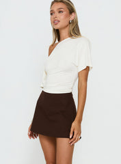 Gigi Skort Chocolate Brown