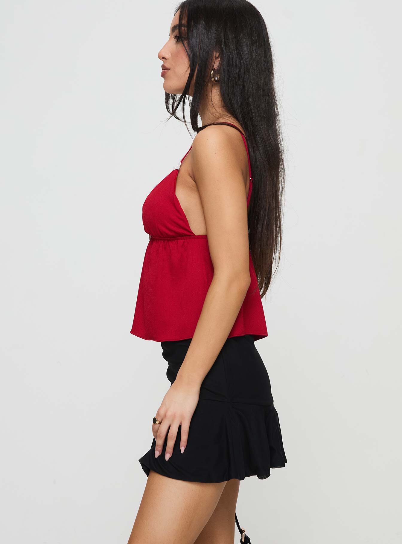 Konstantina Mini Skirt Black