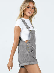 Kacey Short Overalls Grey