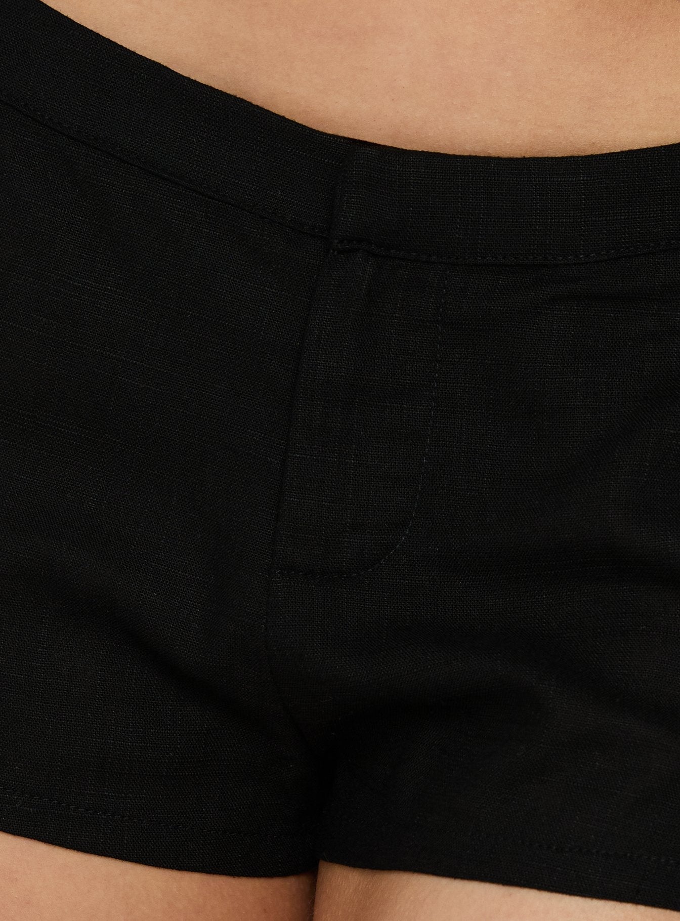 Youma Micro Shorts Black