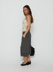 Relaxer 3/4 Cargo Pants Charcoal