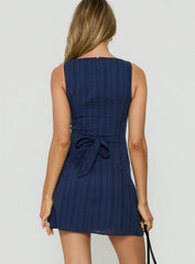 Sweet Somethings Mini Dress Navy