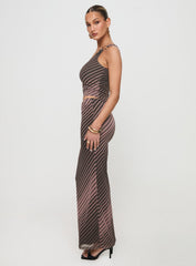 Whiley Maxi Skirt Multi Stripe