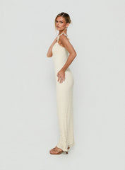 Beacall Maxi Dress Lemon