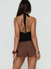 Electric Night Shorts Brown