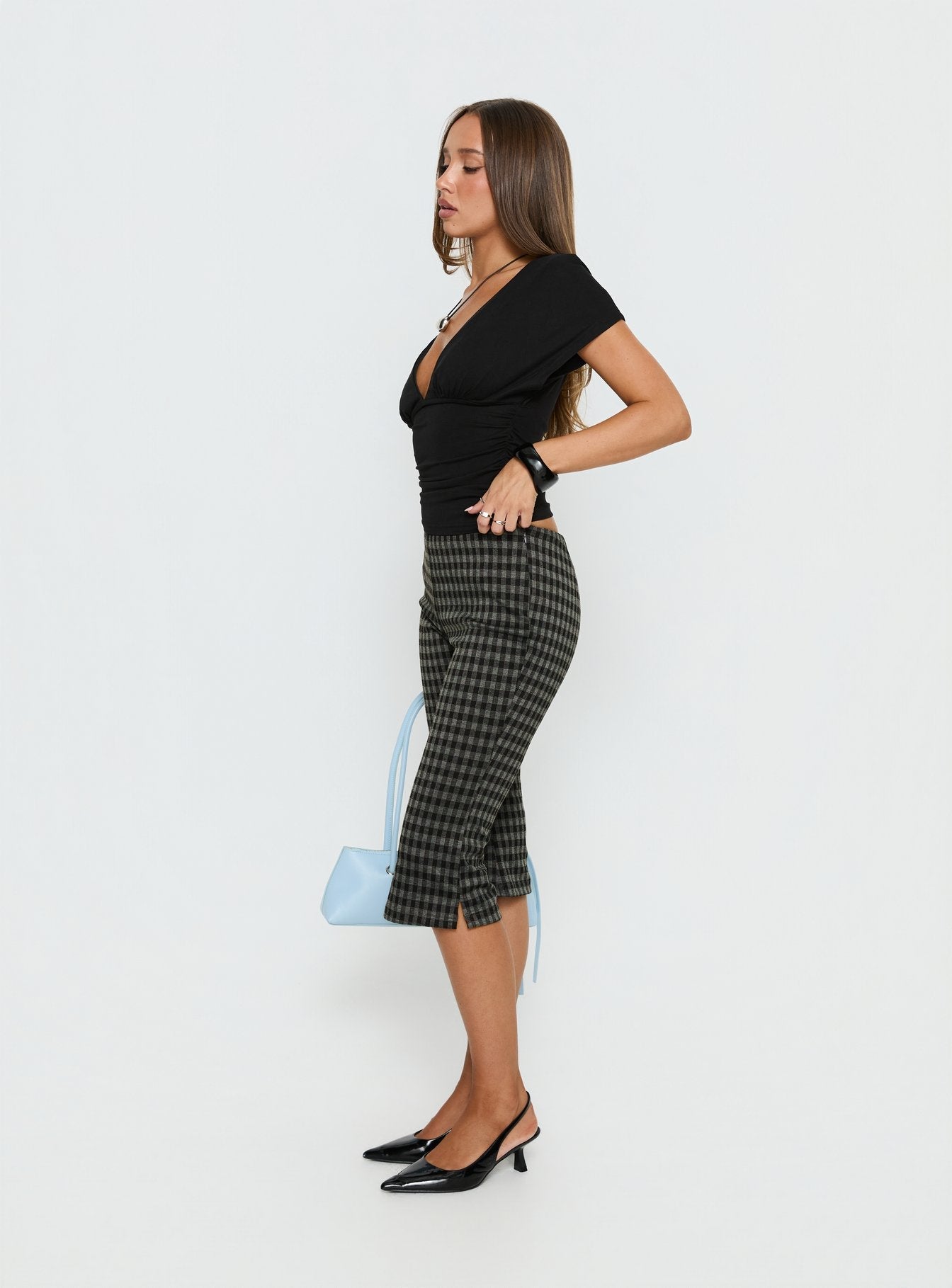 Lights Are Off Capri Pants Multi