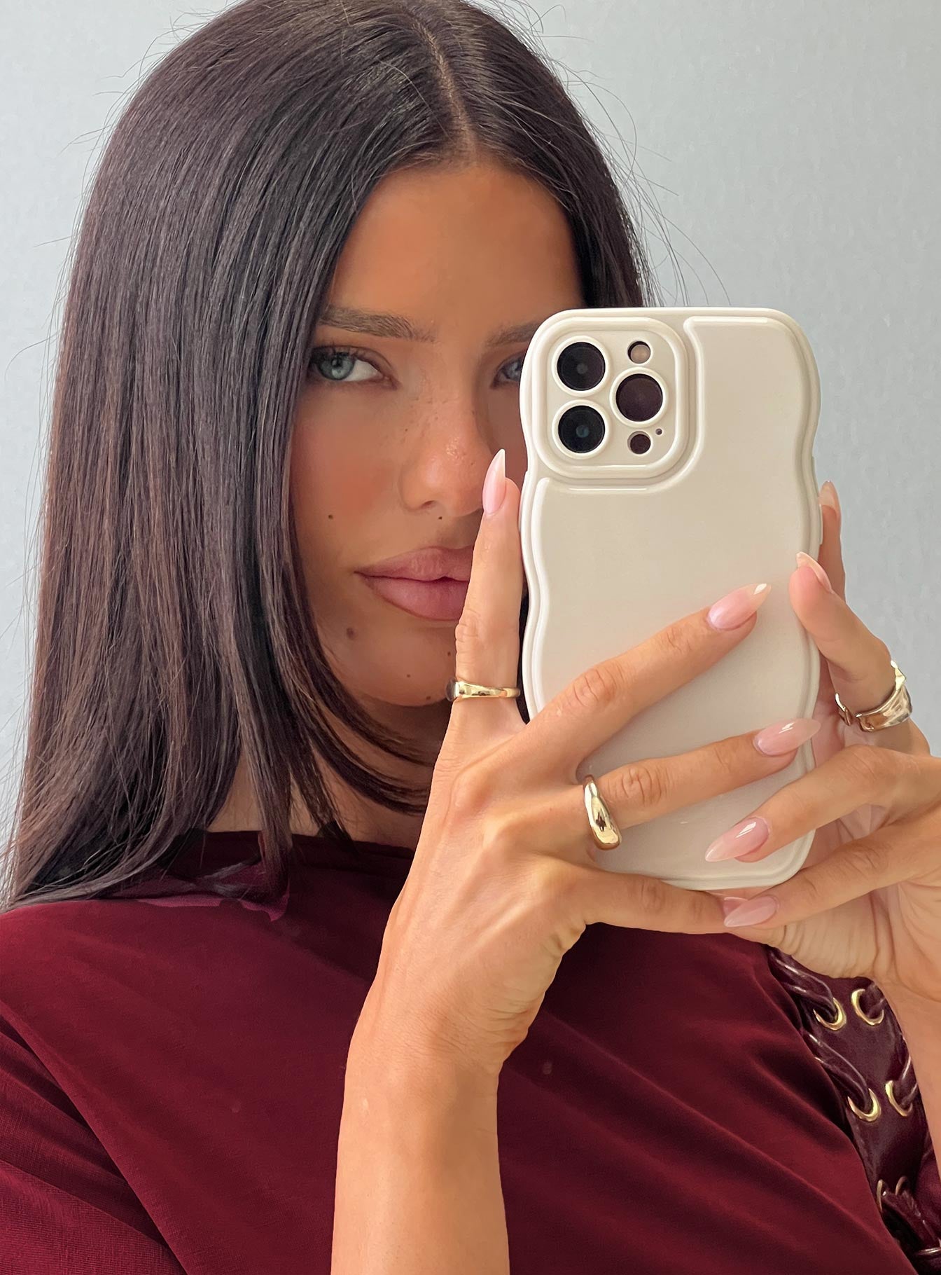 Ravenna iPhone Case Cream