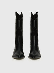 Takes You Far Cowboy Boot Black