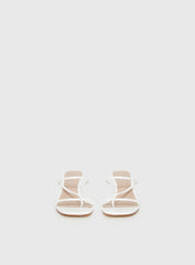 The Becka Heels White