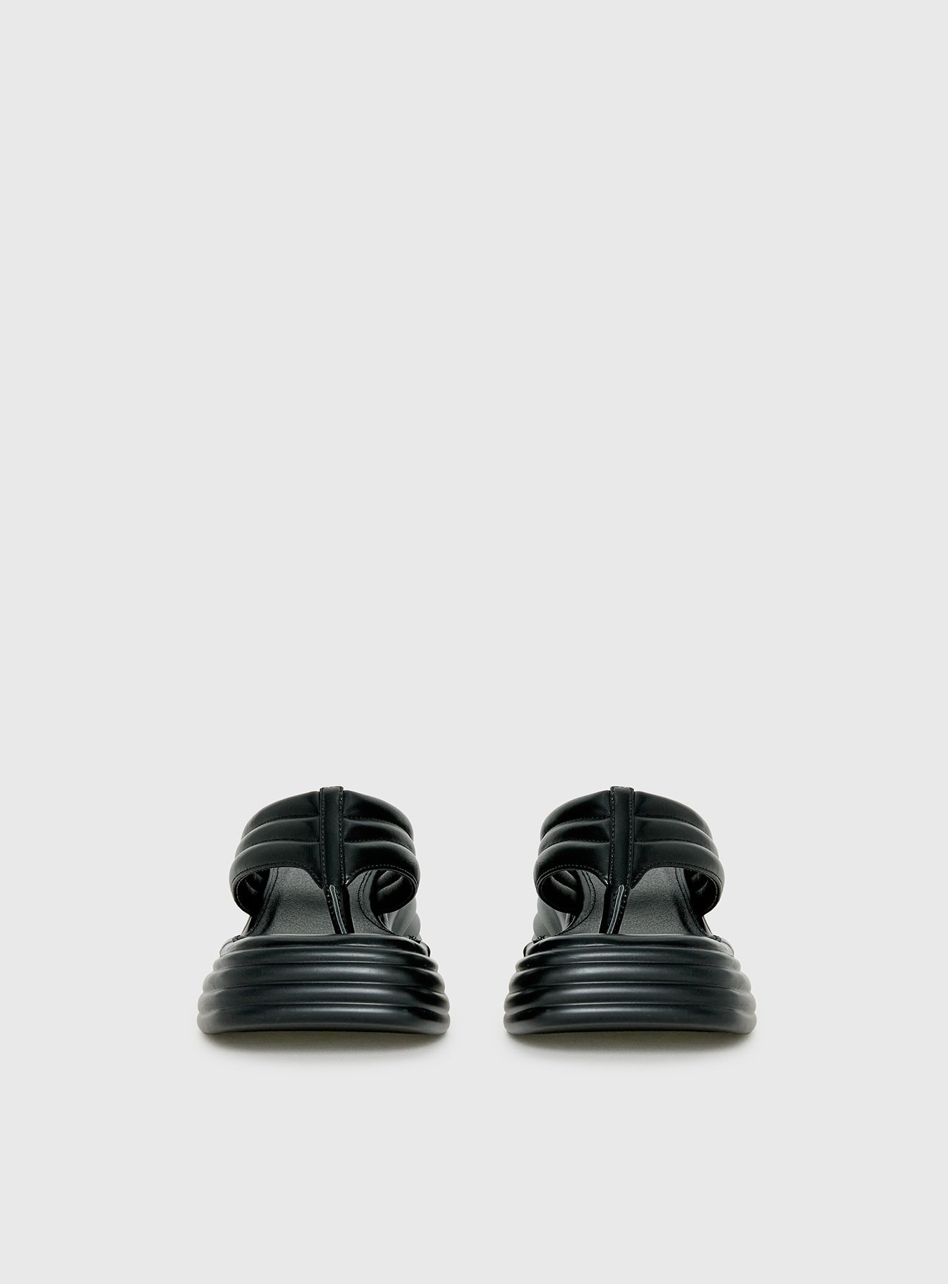 Therapy Flames Platform Sandals Black