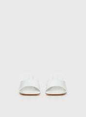 Sunset Boulevard Heels White
