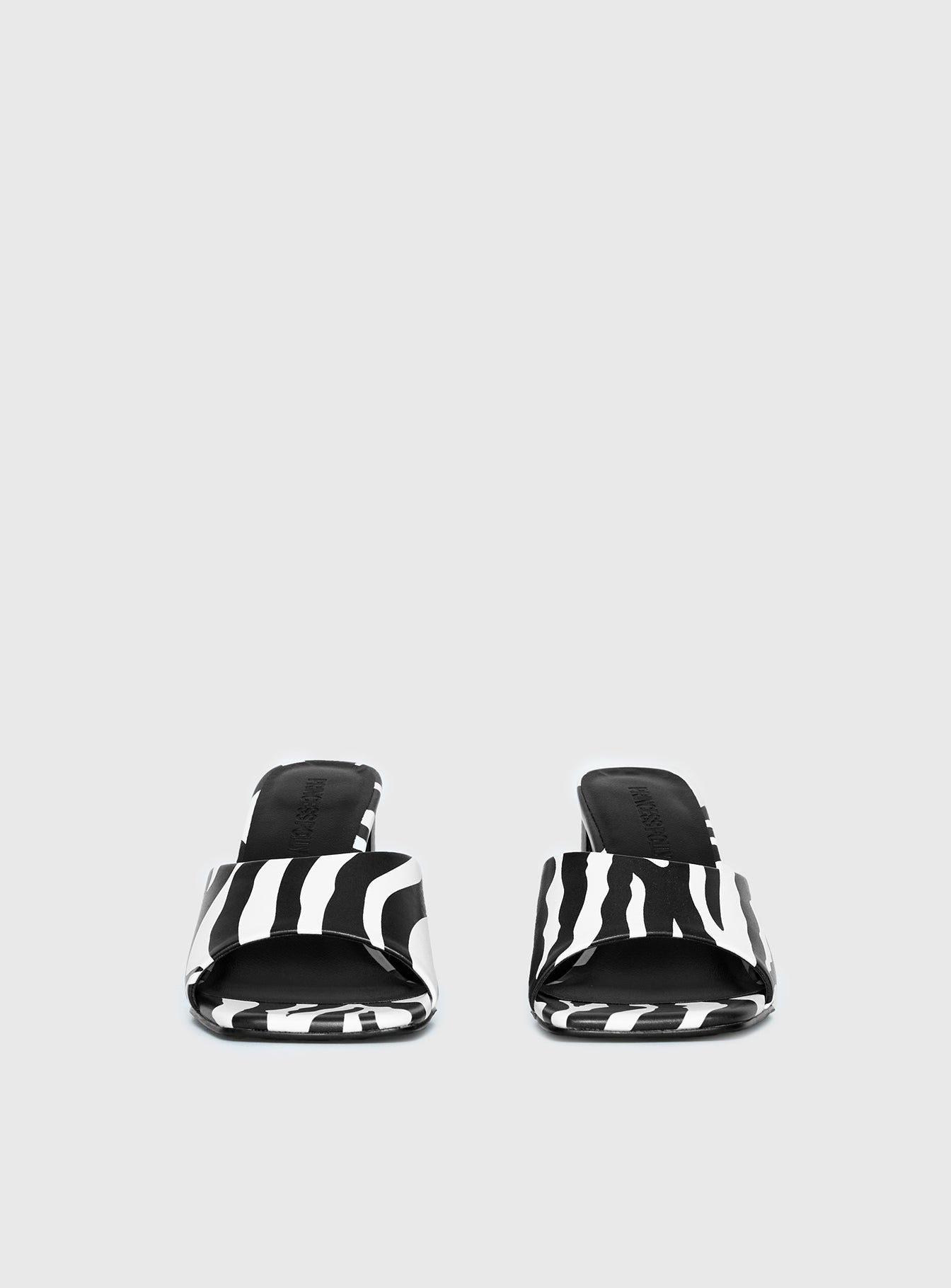 Sunset Boulevard Heels Zebra