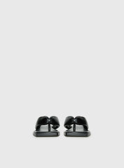 Rylin Puff Thong Sandals Black