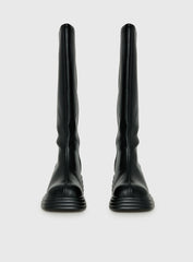 Therapy Frequency Knee High Boots Black