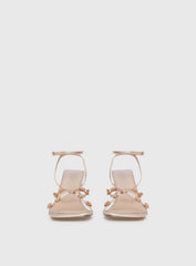 Billini Brynlee Heels Champagne Satin