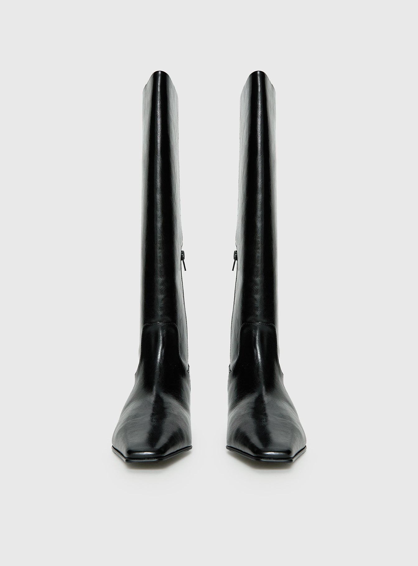 Dance For You Knee High Boots Black