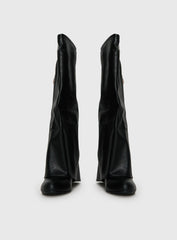 Ritz Knee High Boots Black