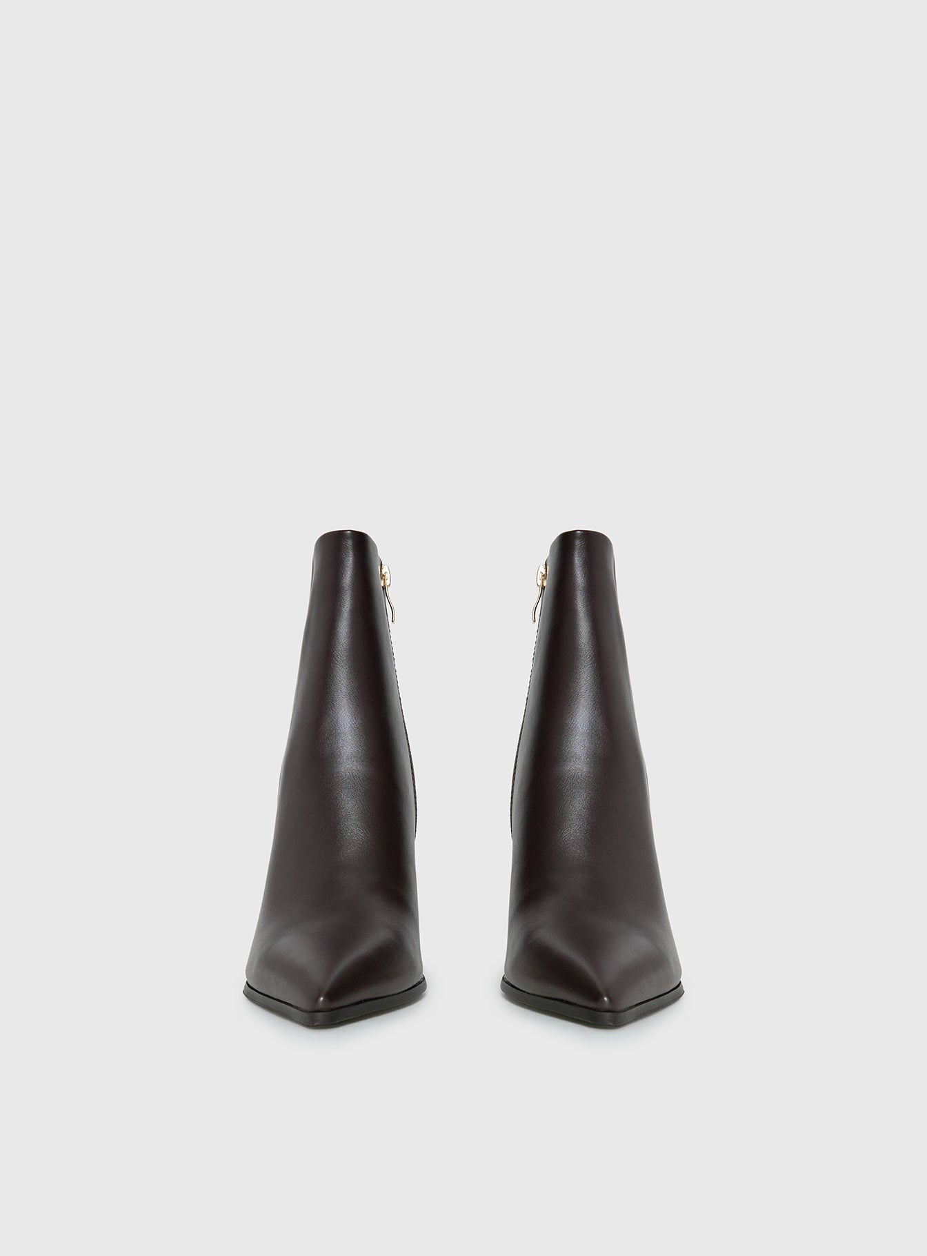 Billini Yordan Pointed Toe Ankle Boots Dark Cacao
