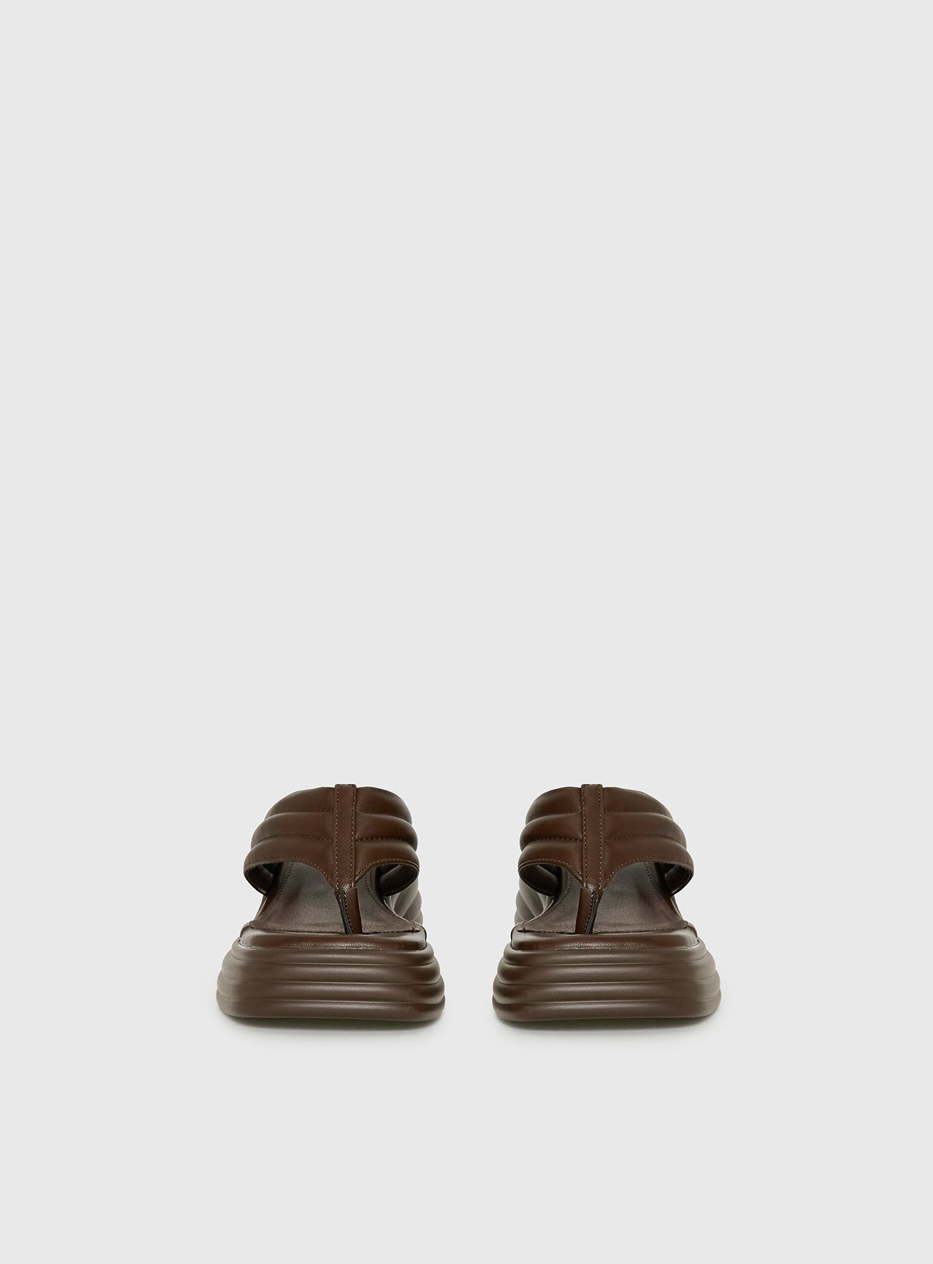Therapy Flames Platform Sandals Brown